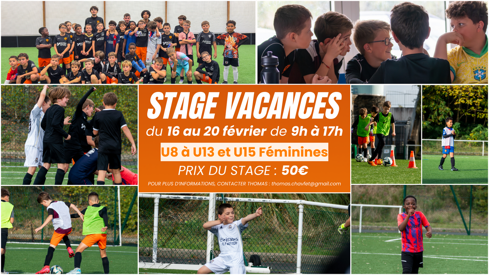 Stage vacances de Février
