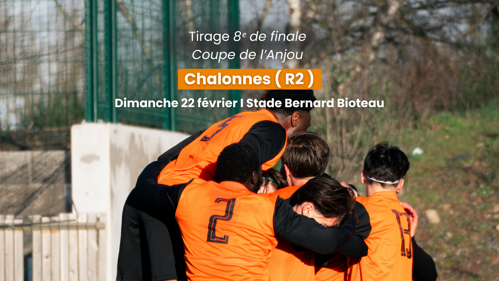 Tirage 8ᵉ de finale Coupe de l'Anjou