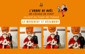 L'arbre de Noël de l'école de football