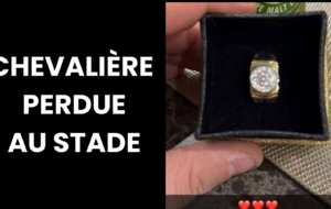CHEVALIÈRE  PERDUE AU STADE