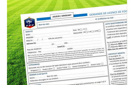 LICENCES 2021/2022 : INFOS &amp; PROCÉDÉ