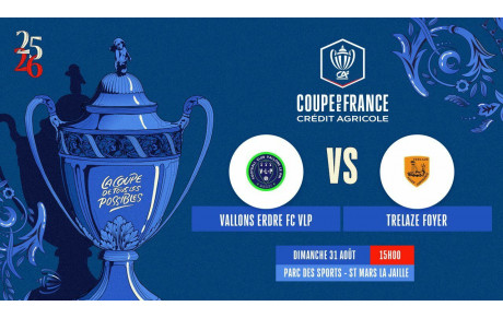 SENIORS R3 : 2EME TOUR COUPE DE FRANCE !