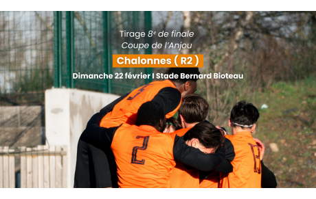 Tirage 8ᵉ de finale Coupe de l'Anjou