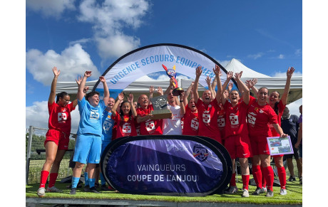 Nos Seniors Féminines remportent la Coupe de l’Anjou !