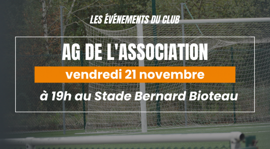 ASSEMBLÉE GÉNÉRALE DE L'ASSOCIATION